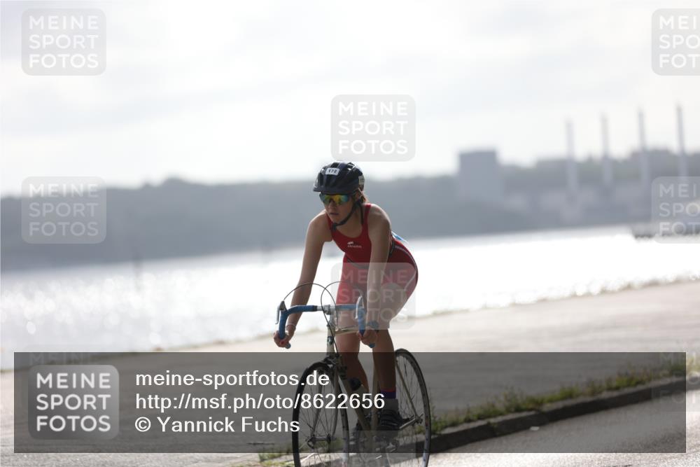 17.08.2025 - KN Förde Triathlon 2025 Yannick Fuchs http://msf.ph/oto/8622656 17.08.2025 09:51:16 Radfahren 110, 131, 158, 172, 179, 181, 207, 240, 241, 108, 250 meine-sportfotos.de
