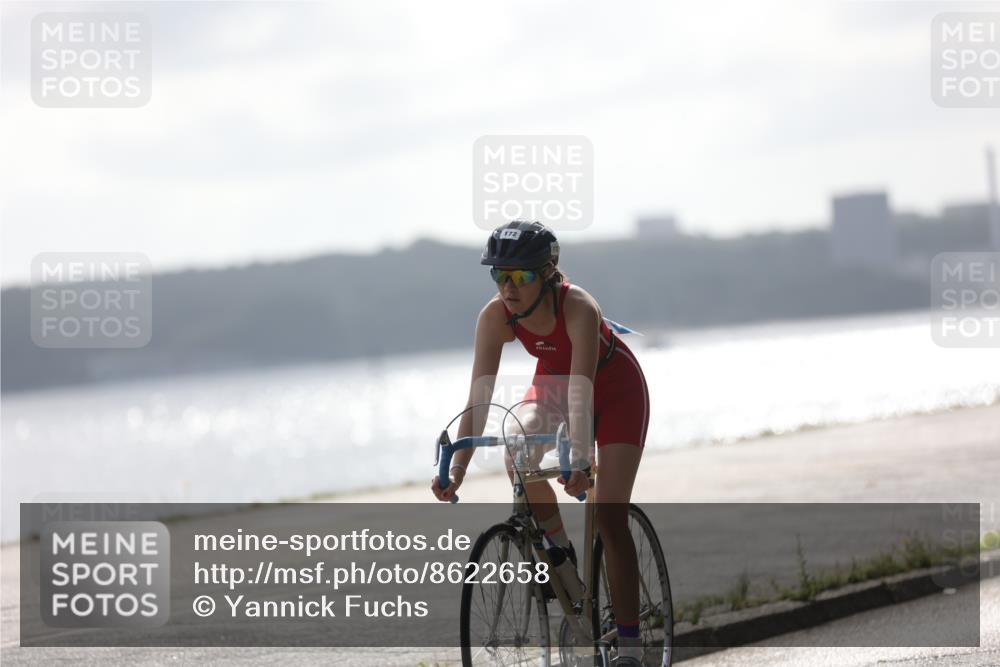 17.08.2025 - KN Förde Triathlon 2025 Yannick Fuchs http://msf.ph/oto/8622658 17.08.2025 09:51:17 Radfahren 110, 131, 158, 172, 179, 181, 207, 221, 240, 241, 250 meine-sportfotos.de