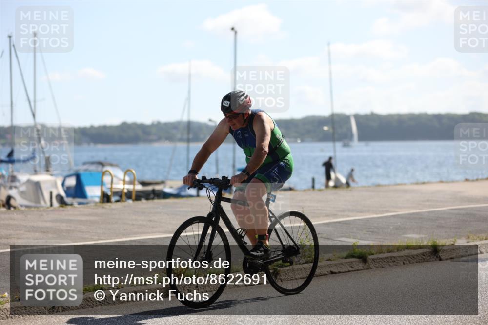 17.08.2025 - KN Förde Triathlon 2025 Yannick Fuchs http://msf.ph/oto/8622691 17.08.2025 11:11:11 Radfahren 331, 339, 348, 379 meine-sportfotos.de