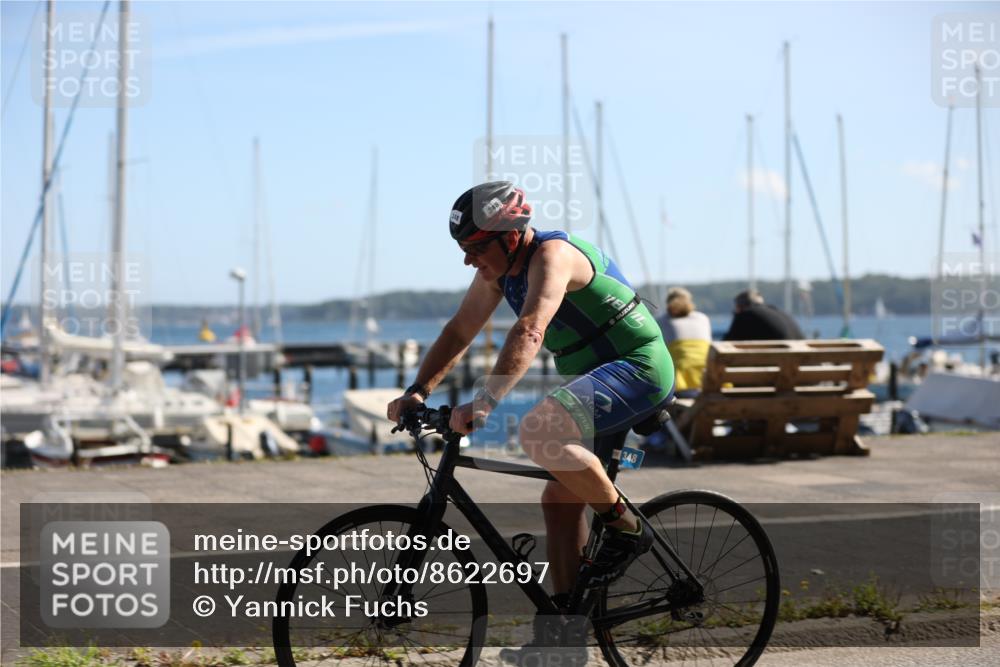 17.08.2025 - KN Förde Triathlon 2025 Yannick Fuchs http://msf.ph/oto/8622697 17.08.2025 11:11:11 Radfahren 331, 339, 348, 379 meine-sportfotos.de