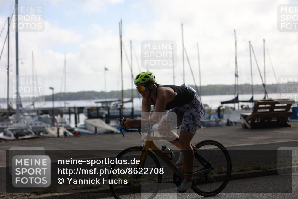 17.08.2025 - KN Förde Triathlon 2025 Yannick Fuchs http://msf.ph/oto/8622708 17.08.2025 09:51:41 Radfahren 107, 119, 136, 183, 157 meine-sportfotos.de