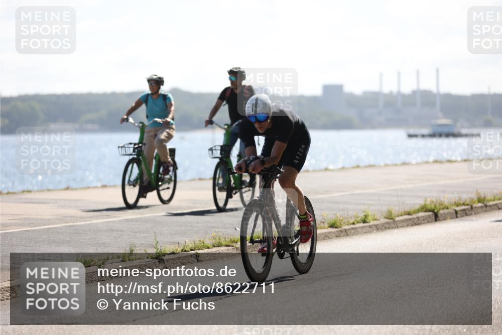 17.08.2025 - KN Förde Triathlon 2025 Yannick Fuchs http://msf.ph/oto/8622711 17.08.2025 11:11:26 Radfahren 267, 274, 611, 604, 607 meine-sportfotos.de