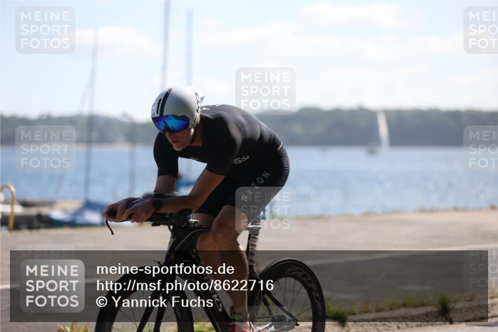 17.08.2025 - KN Förde Triathlon 2025 Yannick Fuchs http://msf.ph/oto/8622716 17.08.2025 11:11:27 Radfahren 267, 274, 611, 604, 607 meine-sportfotos.de