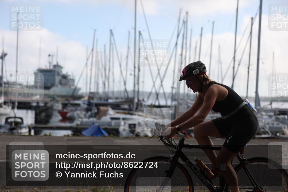 17.08.2025 - KN Förde Triathlon 2025 Yannick Fuchs http://msf.ph/oto/8622724 17.08.2025 09:51:46 Radfahren 136, 183, 198, 202, 254, 107, 119 meine-sportfotos.de