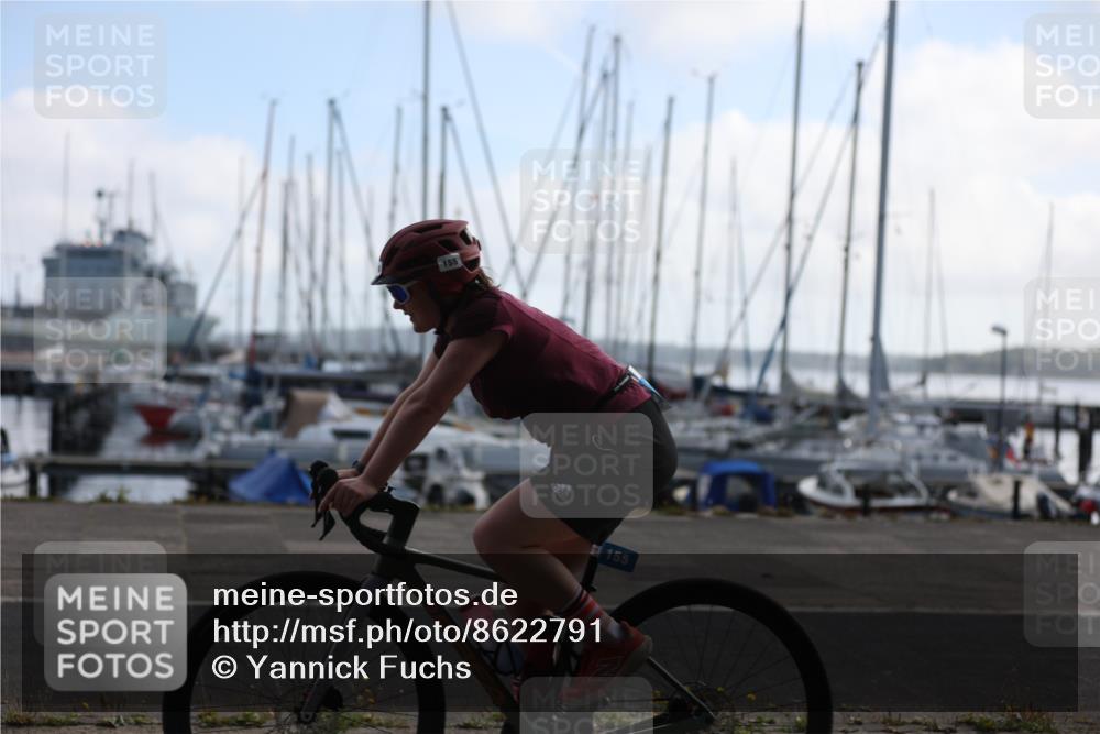 17.08.2025 - KN Förde Triathlon 2025 Yannick Fuchs http://msf.ph/oto/8622791 17.08.2025 09:52:10 Radfahren 117, 147, 155, 156, 162, 216, 223, 156, 175 meine-sportfotos.de