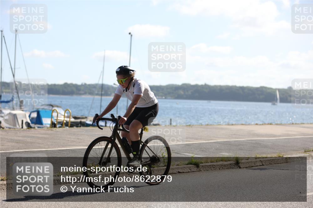 17.08.2025 - KN Förde Triathlon 2025 Yannick Fuchs http://msf.ph/oto/8622879 17.08.2025 11:12:20 Radfahren 271, 337, 356, 370, 387, 612, 616, 617, 269, 271, 278, 291, 327, 343, 350, 635 meine-sportfotos.de