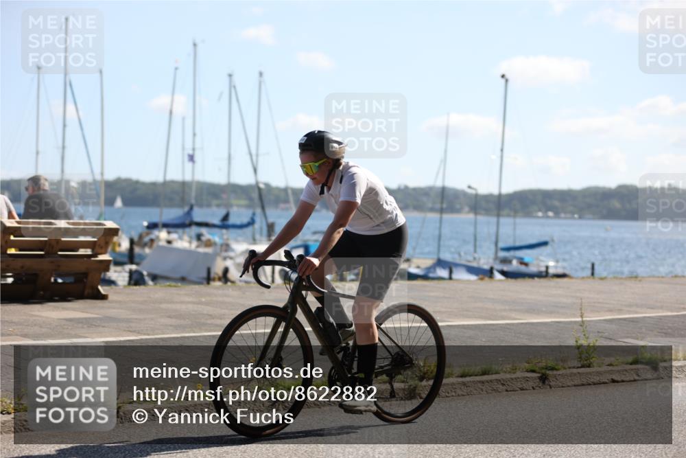 17.08.2025 - KN Förde Triathlon 2025 Yannick Fuchs http://msf.ph/oto/8622882 17.08.2025 11:12:20 Radfahren 271, 337, 356, 370, 387, 612, 616, 617, 269, 271, 278, 291, 327, 343, 350, 635 meine-sportfotos.de