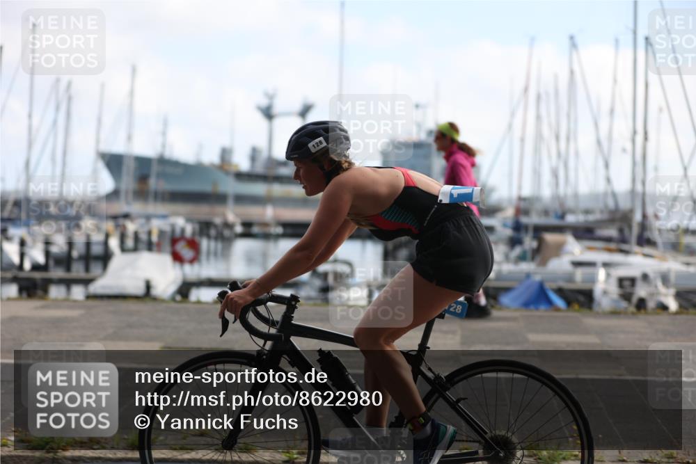 17.08.2025 - KN Förde Triathlon 2025 Yannick Fuchs http://msf.ph/oto/8622980 17.08.2025 09:54:19 Radfahren 128, 152, 102, 126, 155, 156 meine-sportfotos.de