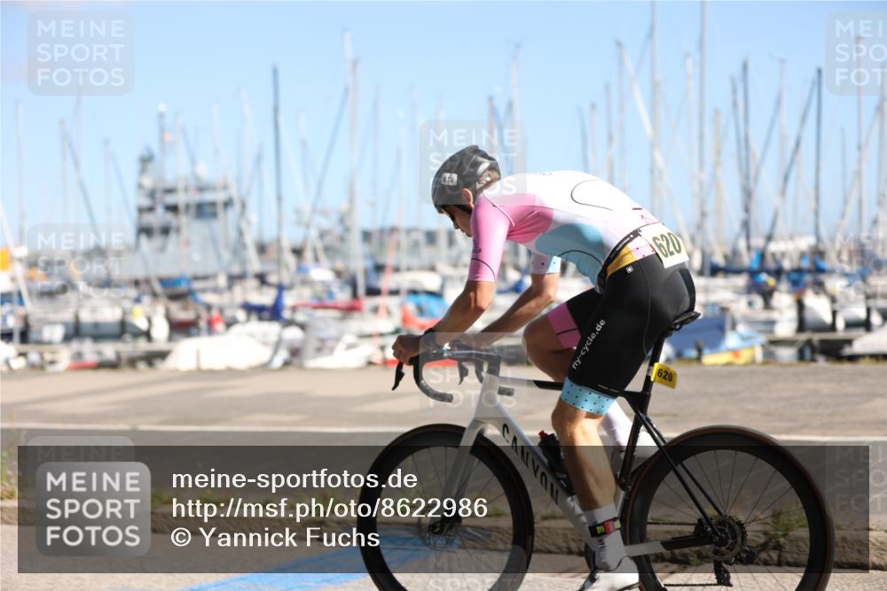 17.08.2025 - KN Förde Triathlon 2025 Yannick Fuchs http://msf.ph/oto/8622986 17.08.2025 11:12:42 Radfahren 273, 280, 308, 349, 352, 379, 620, 273, 280, 326, 614 meine-sportfotos.de