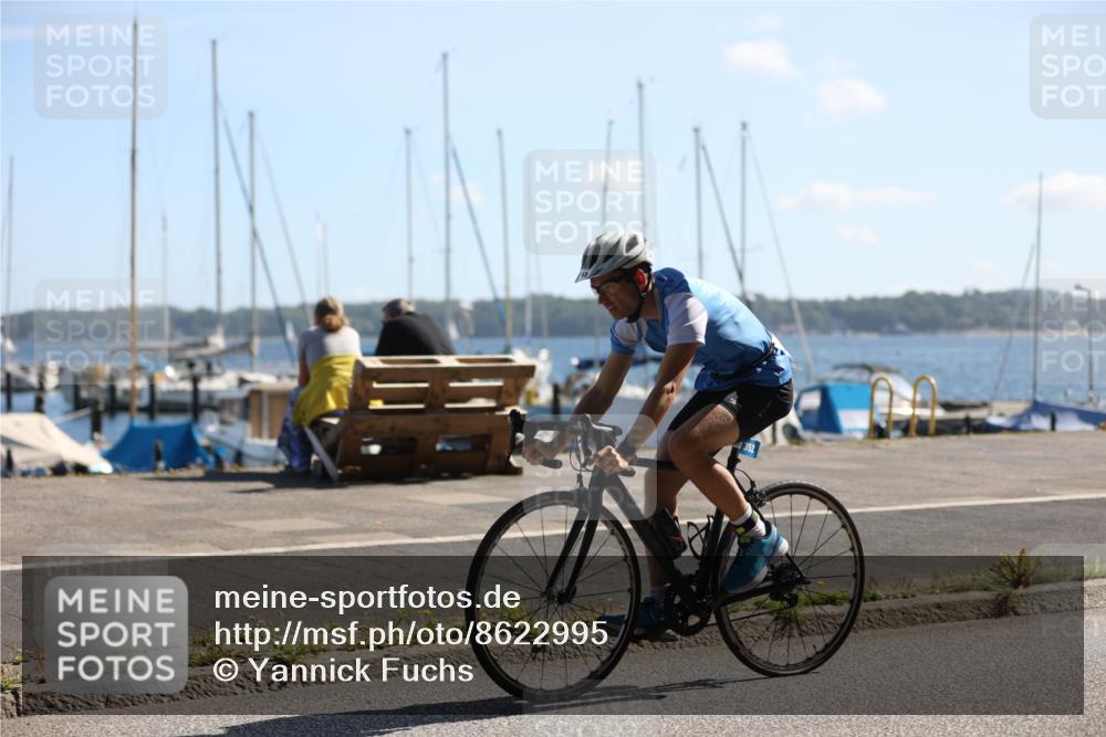 17.08.2025 - KN Förde Triathlon 2025 Yannick Fuchs http://msf.ph/oto/8622995 17.08.2025 11:12:46 Radfahren 308, 349, 352, 360, 379, 606, 273, 280, 308, 620 meine-sportfotos.de