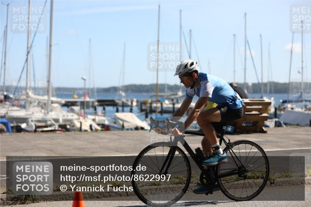 17.08.2025 - KN Förde Triathlon 2025 Yannick Fuchs http://msf.ph/oto/8622997 17.08.2025 11:12:46 Radfahren 308, 349, 352, 360, 379, 606, 273, 280, 308, 620 meine-sportfotos.de