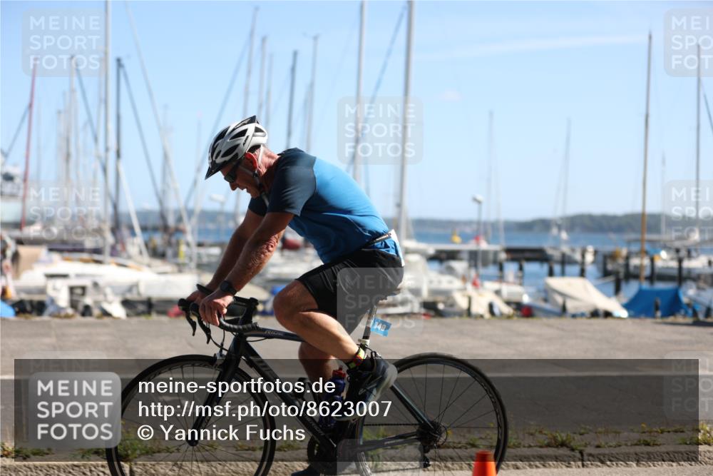 17.08.2025 - KN Förde Triathlon 2025 Yannick Fuchs http://msf.ph/oto/8623007 17.08.2025 11:12:49 Radfahren 263, 339, 349, 352, 360, 606, 308, 352, 379, 620 meine-sportfotos.de