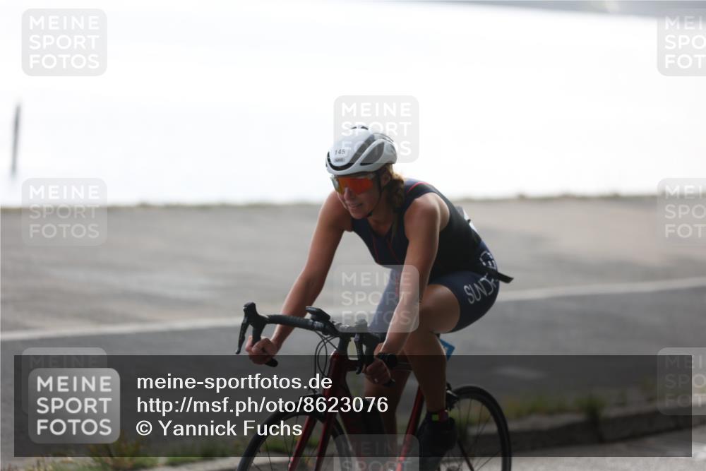 17.08.2025 - KN Förde Triathlon 2025 Yannick Fuchs http://msf.ph/oto/8623076 17.08.2025 09:54:59 Radfahren 111, 145, 170, 174, 218, 151, 163, 188, 212, 245 meine-sportfotos.de