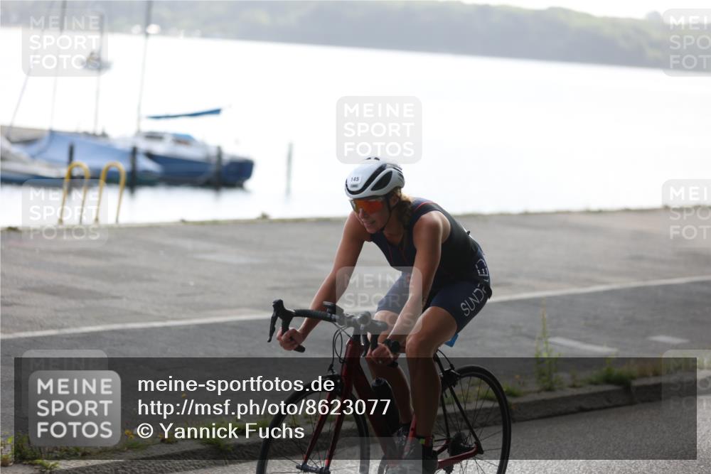 17.08.2025 - KN Förde Triathlon 2025 Yannick Fuchs http://msf.ph/oto/8623077 17.08.2025 09:54:59 Radfahren 111, 145, 170, 174, 218, 151, 163, 188, 212, 245 meine-sportfotos.de