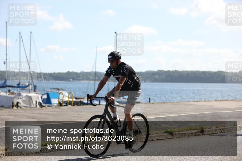 17.08.2025 - KN Förde Triathlon 2025 Yannick Fuchs http://msf.ph/oto/8623085 17.08.2025 11:13:22 Radfahren 329, 330, 341, 345, 353, 377, 380, 613, 619, 625, 638, 272, 621 meine-sportfotos.de