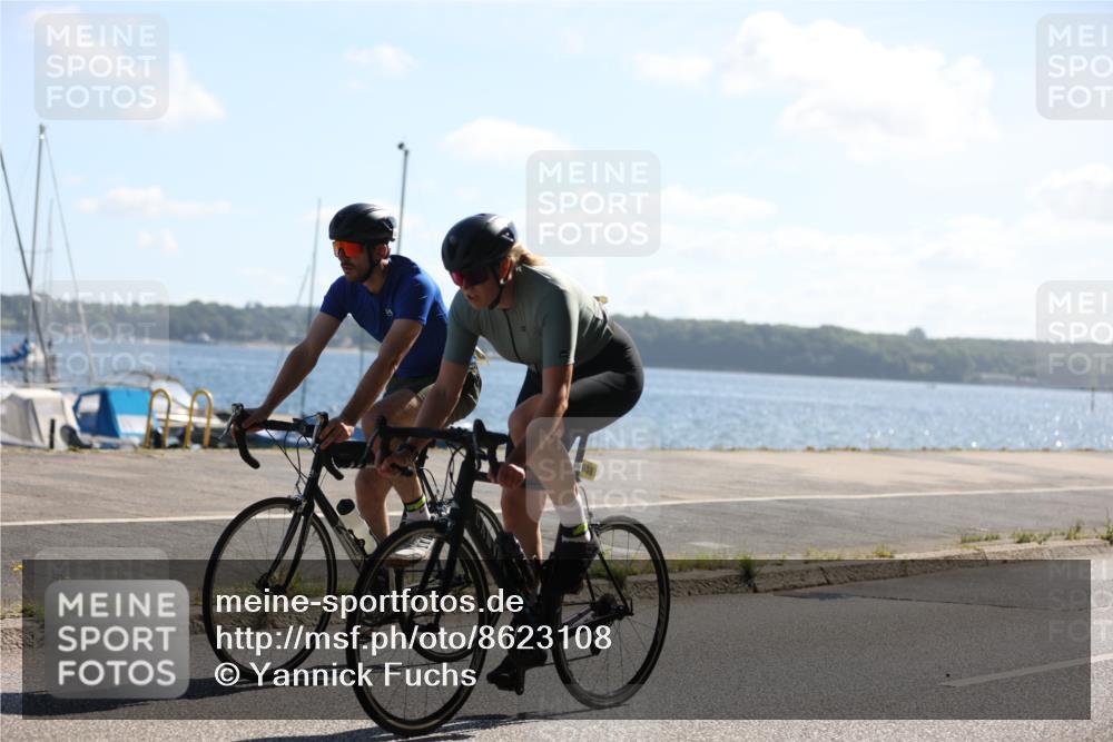 17.08.2025 - KN Förde Triathlon 2025 Yannick Fuchs http://msf.ph/oto/8623108 17.08.2025 11:13:25 Radfahren 287, 329, 345, 353, 362, 374, 377, 380, 613, 619, 625, 638, 272, 330, 341, 613 meine-sportfotos.de