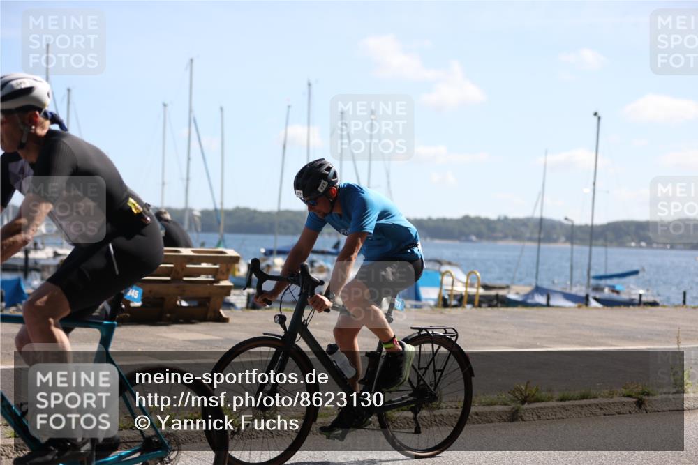 17.08.2025 - KN Förde Triathlon 2025 Yannick Fuchs http://msf.ph/oto/8623130 17.08.2025 11:13:29 Radfahren 287, 329, 345, 362, 374, 377, 625, 330, 341, 353, 380, 613, 619, 625, 638 meine-sportfotos.de