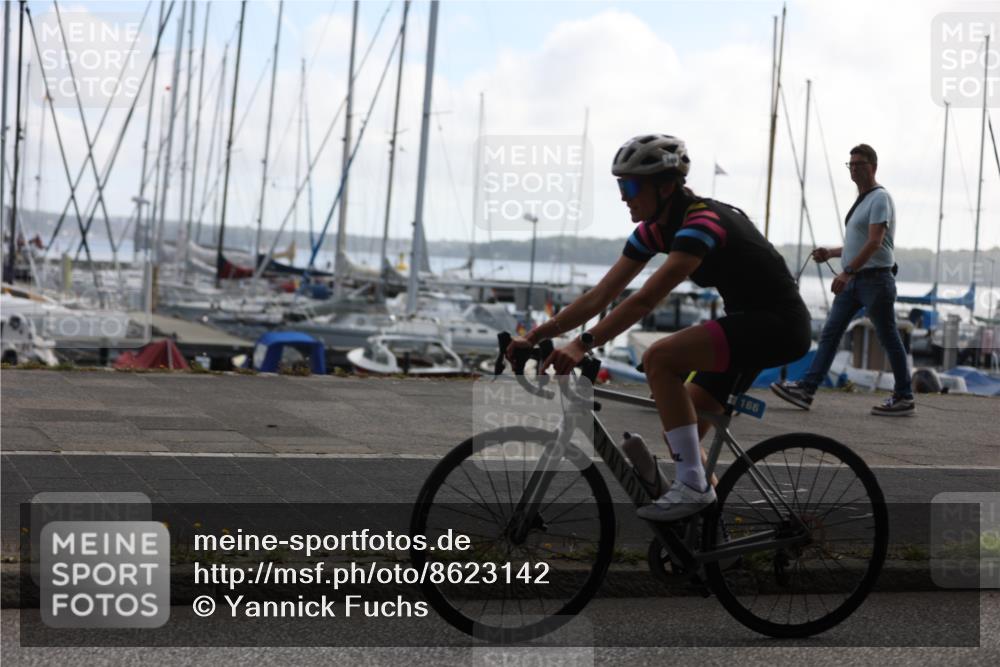 17.08.2025 - KN Förde Triathlon 2025 Yannick Fuchs http://msf.ph/oto/8623142 17.08.2025 09:55:38 Radfahren 166, 190 meine-sportfotos.de