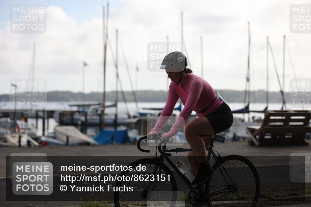 17.08.2025 - KN Förde Triathlon 2025 Yannick Fuchs http://msf.ph/oto/8623151 17.08.2025 09:55:53 Radfahren 128, 150, 243, 244 meine-sportfotos.de