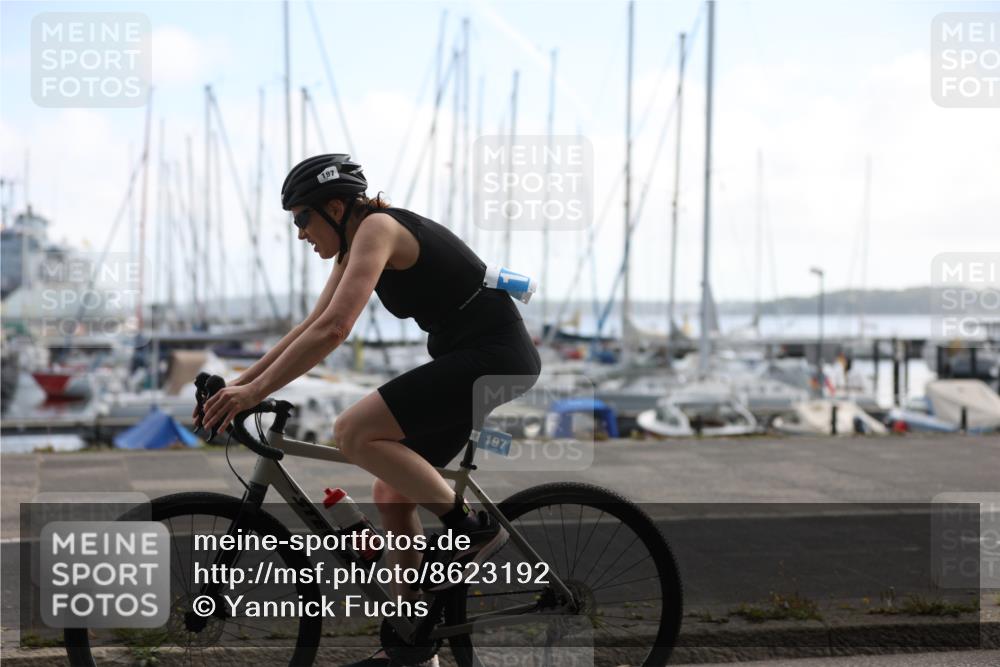 17.08.2025 - KN Förde Triathlon 2025 Yannick Fuchs http://msf.ph/oto/8623192 17.08.2025 09:56:10 Radfahren 102, 152, 168, 197, 128, 150 meine-sportfotos.de