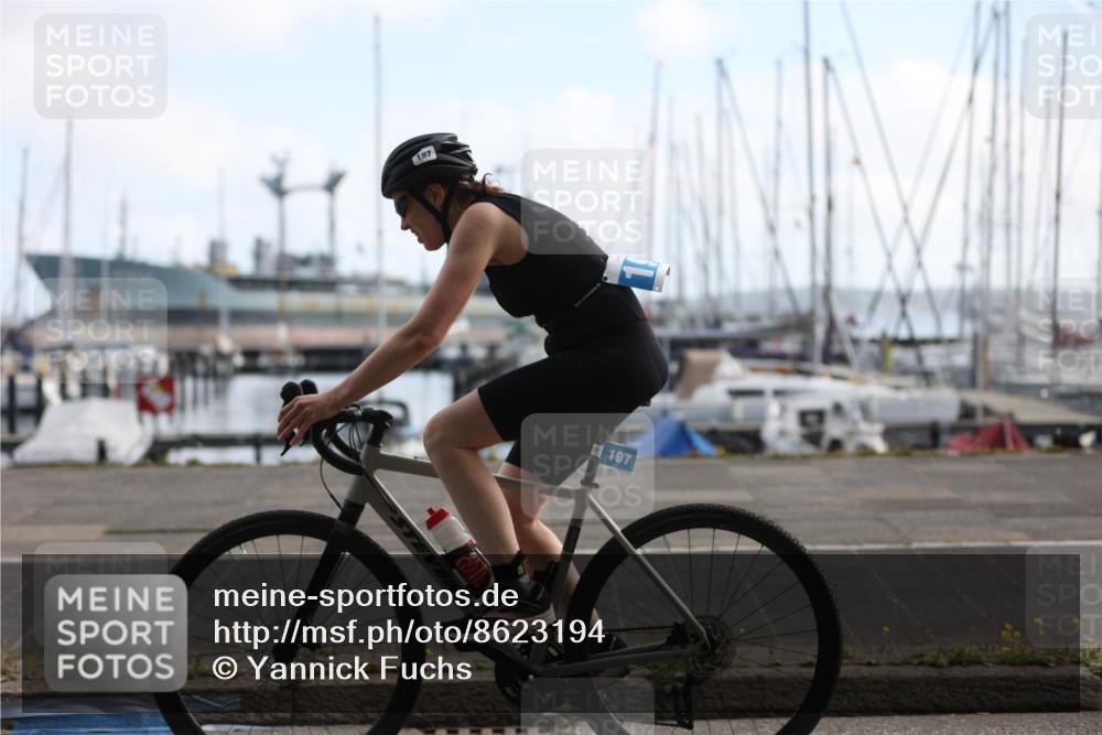 17.08.2025 - KN Förde Triathlon 2025 Yannick Fuchs http://msf.ph/oto/8623194 17.08.2025 09:56:11 Radfahren 102, 152, 168, 197, 102, 150 meine-sportfotos.de