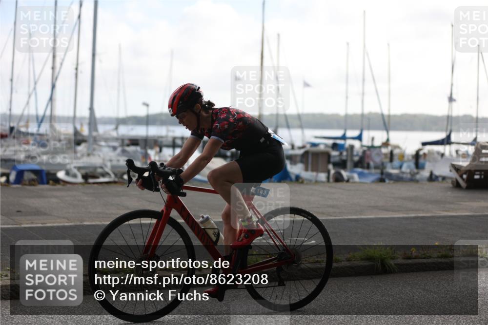 17.08.2025 - KN Förde Triathlon 2025 Yannick Fuchs http://msf.ph/oto/8623208 17.08.2025 09:56:25 Radfahren 143, 146, 230, 152 meine-sportfotos.de