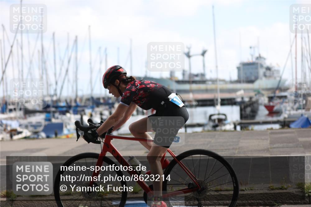 17.08.2025 - KN Förde Triathlon 2025 Yannick Fuchs http://msf.ph/oto/8623214 17.08.2025 09:56:25 Radfahren 143, 146, 230, 152 meine-sportfotos.de
