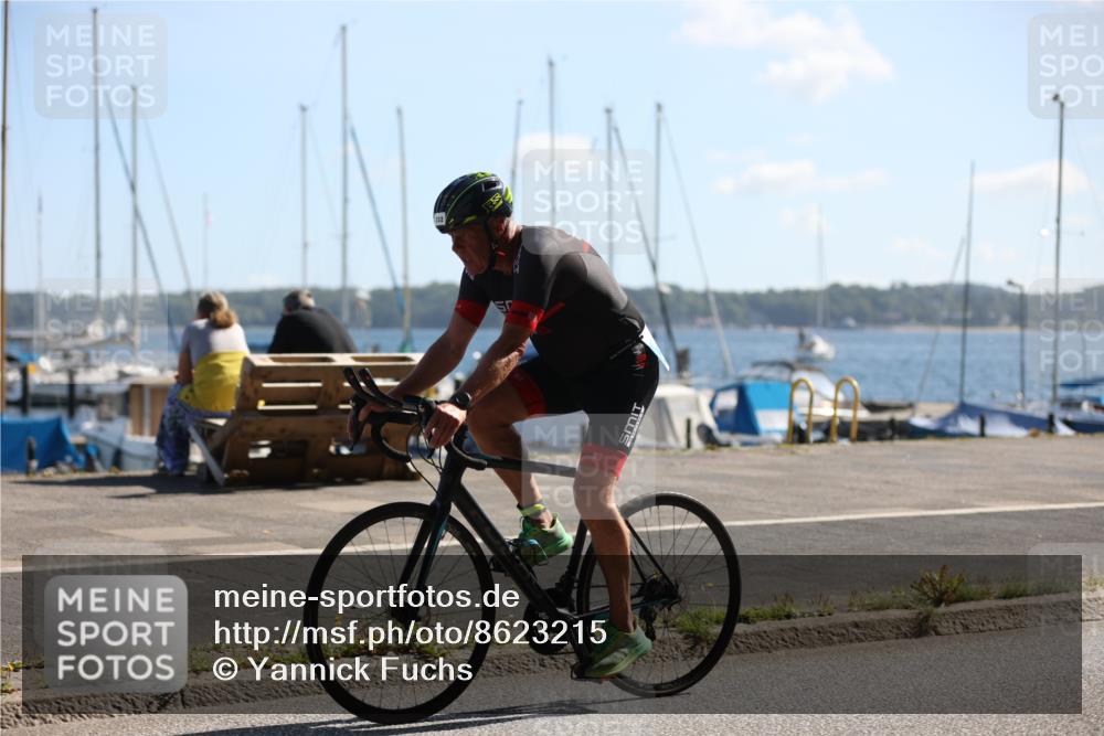 17.08.2025 - KN Förde Triathlon 2025 Yannick Fuchs http://msf.ph/oto/8623215 17.08.2025 11:13:59 Radfahren 332, 350, 370, 373, 387, 616, 620, 635, 271, 307, 354 meine-sportfotos.de