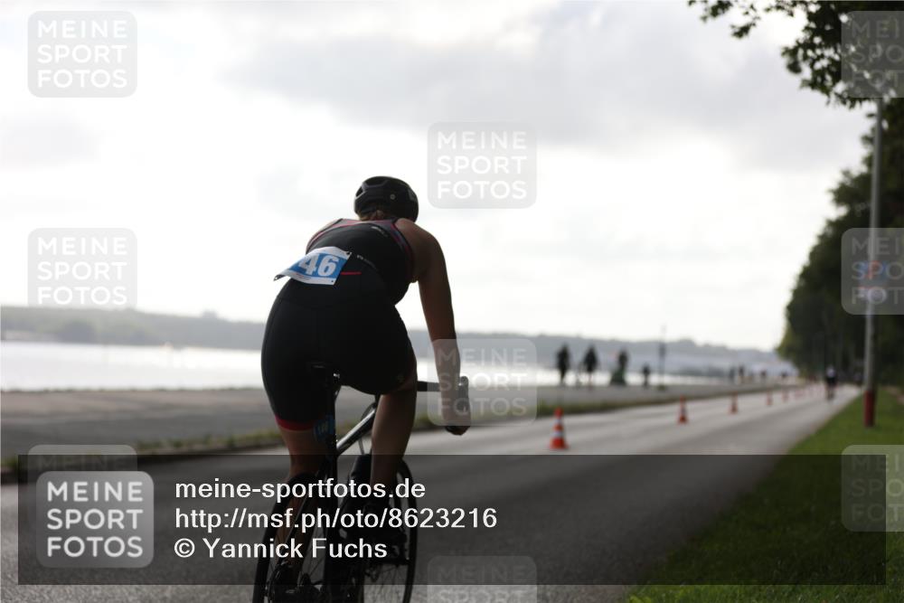 17.08.2025 - KN Förde Triathlon 2025 Yannick Fuchs http://msf.ph/oto/8623216 17.08.2025 09:56:28 Radfahren 138, 146, 205, 230, 143 meine-sportfotos.de