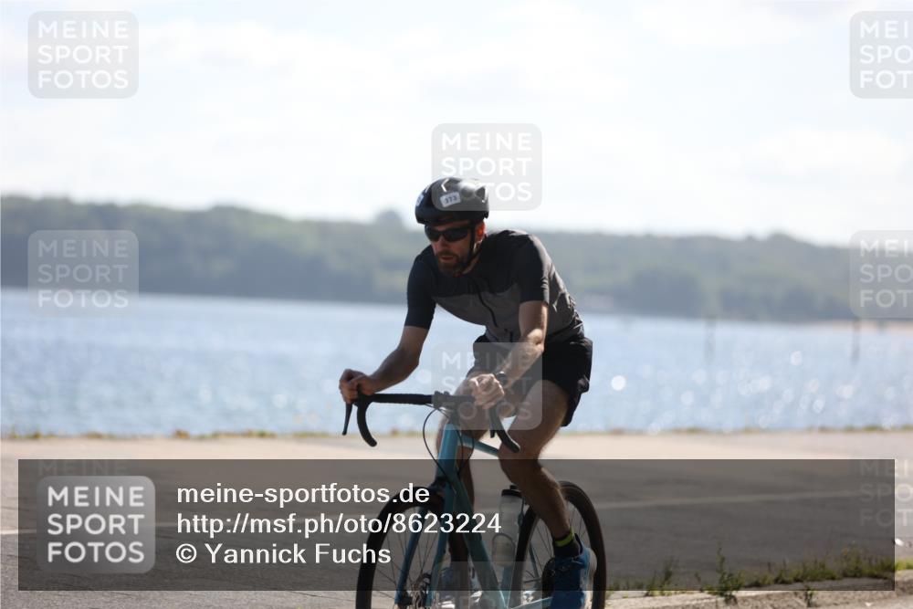 17.08.2025 - KN Förde Triathlon 2025 Yannick Fuchs http://msf.ph/oto/8623224 17.08.2025 11:14:06 Radfahren 273, 280, 356, 373, 612, 616, 617, 332, 350, 370, 387, 620, 635 meine-sportfotos.de