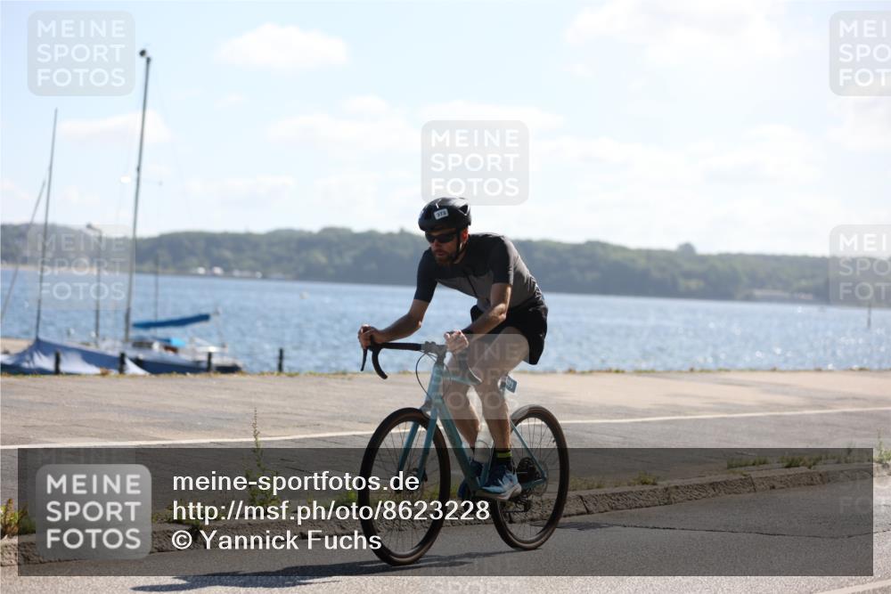 17.08.2025 - KN Förde Triathlon 2025 Yannick Fuchs http://msf.ph/oto/8623228 17.08.2025 11:14:06 Radfahren 273, 280, 356, 373, 612, 616, 617, 332, 350, 370, 387, 620, 635 meine-sportfotos.de