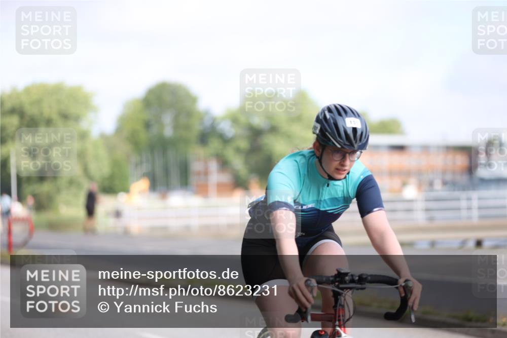 17.08.2025 - KN Förde Triathlon 2025 Yannick Fuchs http://msf.ph/oto/8623231 17.08.2025 09:56:39 Radfahren 130, 138, 145, 151, 212, 205 meine-sportfotos.de