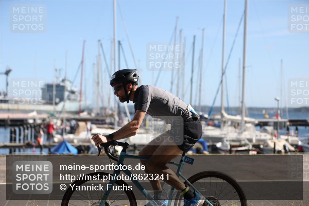 17.08.2025 - KN Förde Triathlon 2025 Yannick Fuchs http://msf.ph/oto/8623241 17.08.2025 11:14:07 Radfahren 273, 280, 356, 373, 612, 616, 617, 332, 350, 370, 387, 620, 635 meine-sportfotos.de
