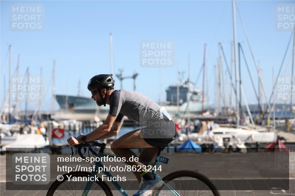 17.08.2025 - KN Förde Triathlon 2025 Yannick Fuchs http://msf.ph/oto/8623244 17.08.2025 11:14:08 Radfahren 273, 280, 356, 373, 612, 616, 617, 332, 350, 370, 387, 620, 635 meine-sportfotos.de