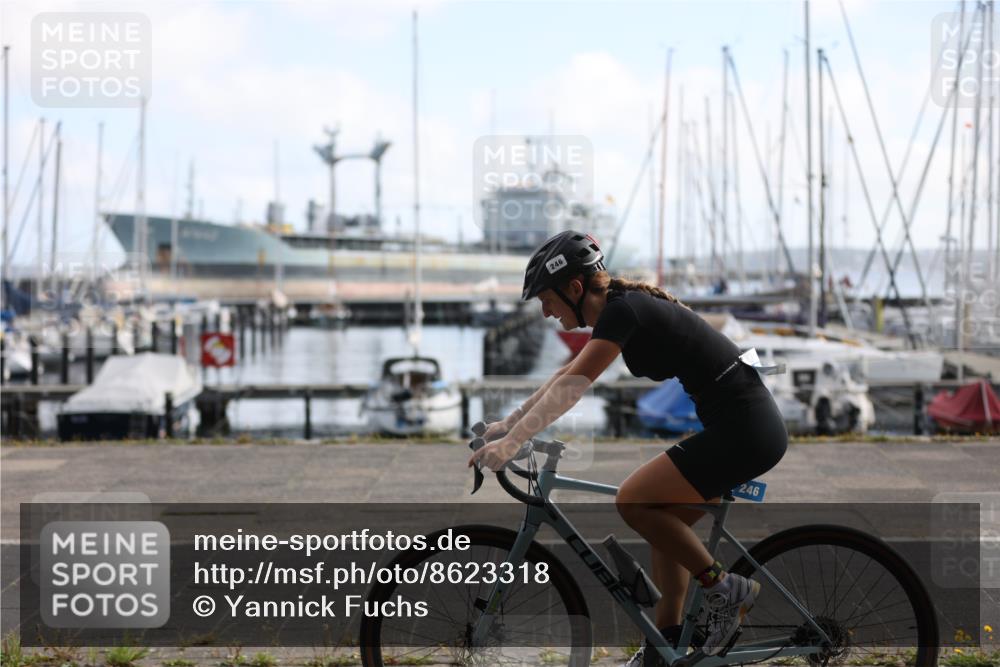 17.08.2025 - KN Förde Triathlon 2025 Yannick Fuchs http://msf.ph/oto/8623318 17.08.2025 09:57:25 Radfahren 135, 139, 195, 201, 235, 246, 135, 166, 219, 245 meine-sportfotos.de