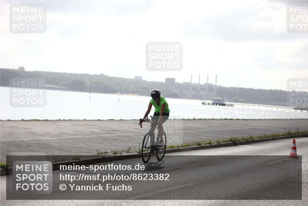 17.08.2025 - KN Förde Triathlon 2025 Yannick Fuchs http://msf.ph/oto/8623382 17.08.2025 09:58:00 Radfahren 118, 187, 150 meine-sportfotos.de