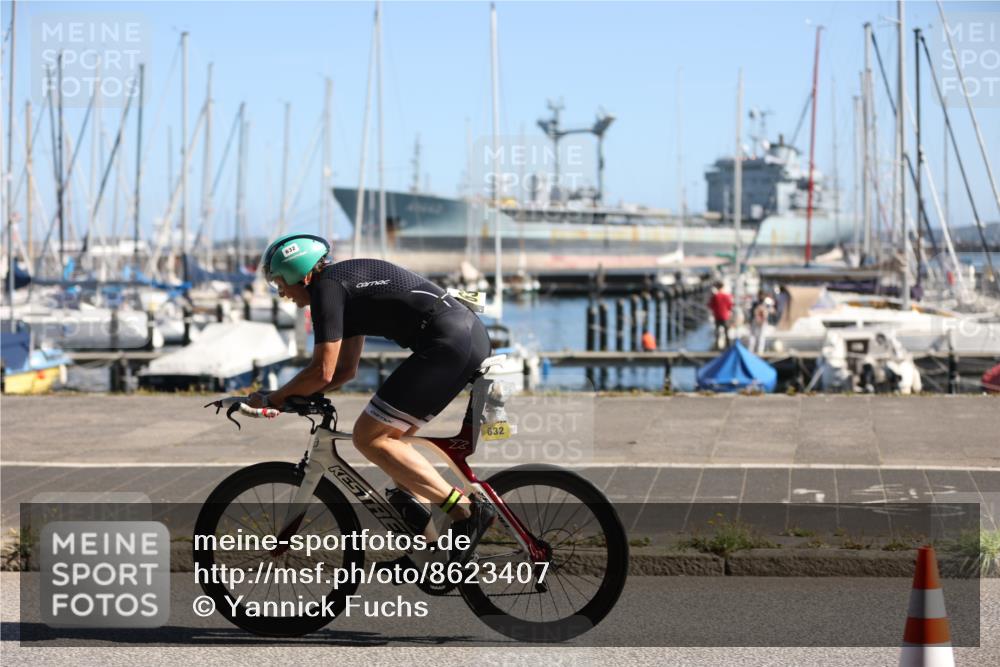 17.08.2025 - KN Förde Triathlon 2025 Yannick Fuchs http://msf.ph/oto/8623407 17.08.2025 11:15:09 Radfahren 281, 345, 353, 374, 380, 625, 632, 330, 353, 609, 613, 619, 621, 638, 642 meine-sportfotos.de