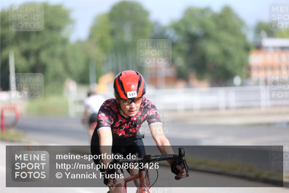 17.08.2025 - KN Förde Triathlon 2025 Yannick Fuchs http://msf.ph/oto/8623426 17.08.2025 09:58:17 Radfahren 143, 173, 197, 249 meine-sportfotos.de