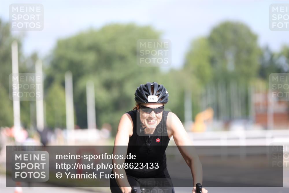 17.08.2025 - KN Förde Triathlon 2025 Yannick Fuchs http://msf.ph/oto/8623433 17.08.2025 09:58:19 Radfahren 173, 177, 197, 143, 249 meine-sportfotos.de