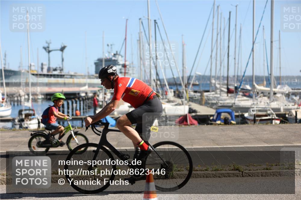 17.08.2025 - KN Förde Triathlon 2025 Yannick Fuchs http://msf.ph/oto/8623446 17.08.2025 11:15:27 Radfahren 300, 307, 354, 623, 629, 284, 377, 622 meine-sportfotos.de