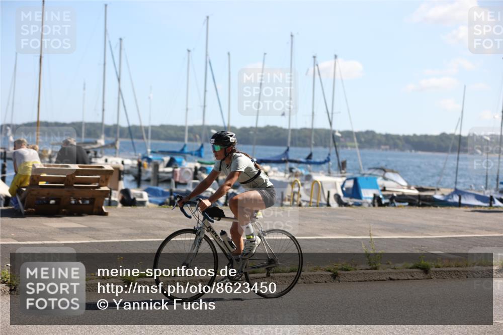 17.08.2025 - KN Förde Triathlon 2025 Yannick Fuchs http://msf.ph/oto/8623450 17.08.2025 11:15:28 Radfahren 300, 307, 354, 623, 629, 284, 377, 622 meine-sportfotos.de