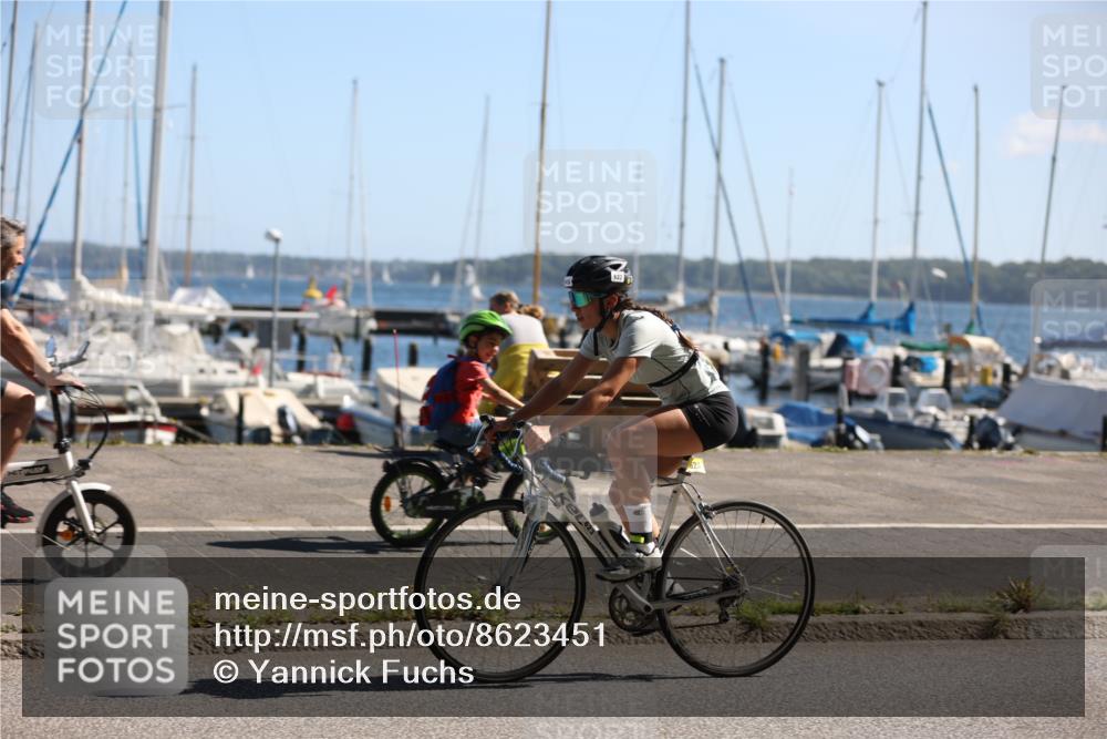 17.08.2025 - KN Förde Triathlon 2025 Yannick Fuchs http://msf.ph/oto/8623451 17.08.2025 11:15:28 Radfahren 300, 307, 354, 623, 629, 284, 377, 622 meine-sportfotos.de
