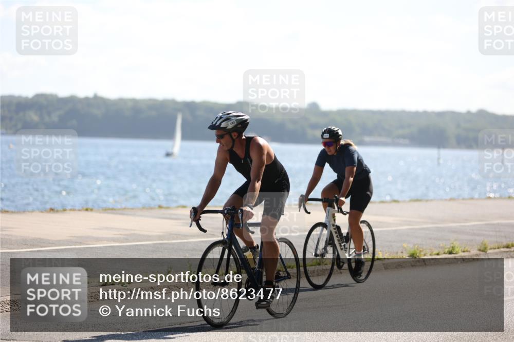 17.08.2025 - KN Förde Triathlon 2025 Yannick Fuchs http://msf.ph/oto/8623477 17.08.2025 11:15:37 Radfahren 261, 282, 295, 354, 359, 382, 624, 627, 300, 307, 354, 623 meine-sportfotos.de