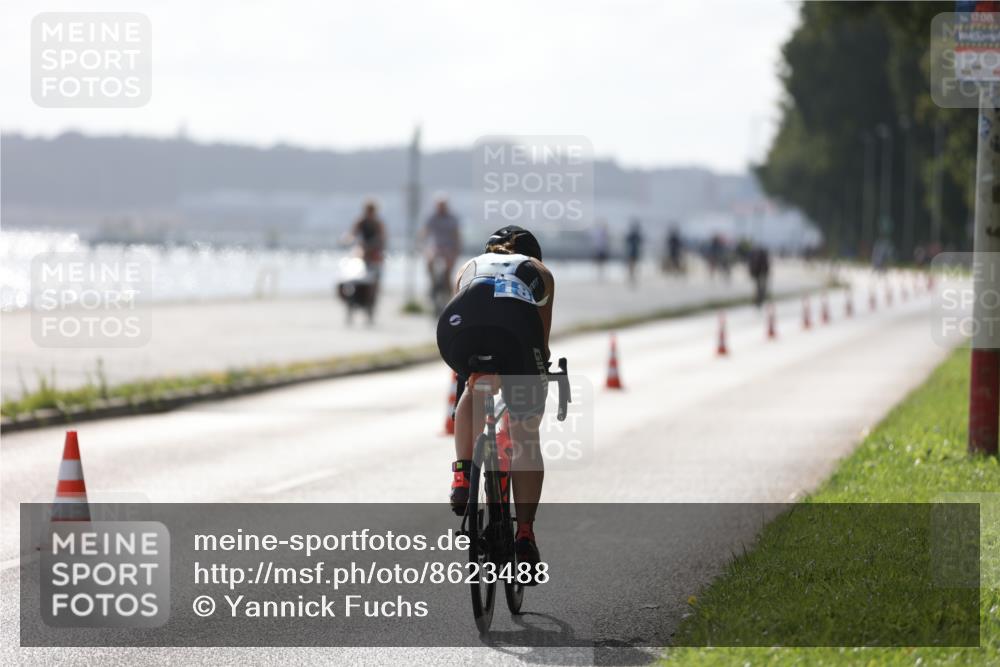 17.08.2025 - KN Förde Triathlon 2025 Yannick Fuchs http://msf.ph/oto/8623488 17.08.2025 09:58:49 Radfahren 228, 180, 200, 238 meine-sportfotos.de