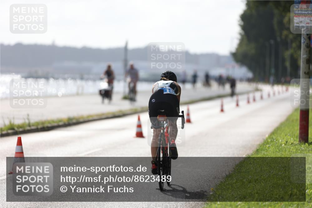 17.08.2025 - KN Förde Triathlon 2025 Yannick Fuchs http://msf.ph/oto/8623489 17.08.2025 09:58:49 Radfahren 228, 180, 200, 238 meine-sportfotos.de