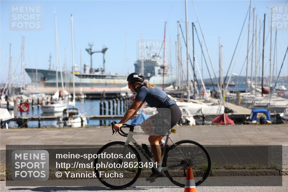 17.08.2025 - KN Förde Triathlon 2025 Yannick Fuchs http://msf.ph/oto/8623491 17.08.2025 11:15:39 Radfahren 261, 282, 295, 359, 382, 624, 627, 300, 307, 354 meine-sportfotos.de