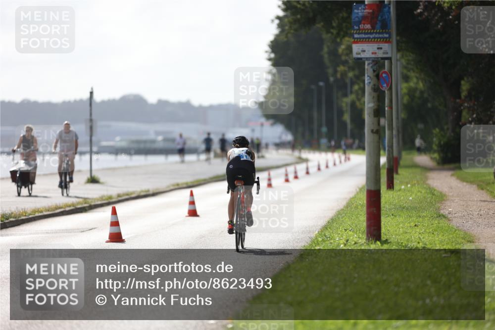 17.08.2025 - KN Förde Triathlon 2025 Yannick Fuchs http://msf.ph/oto/8623493 17.08.2025 09:58:50 Radfahren 228, 180, 200, 238 meine-sportfotos.de