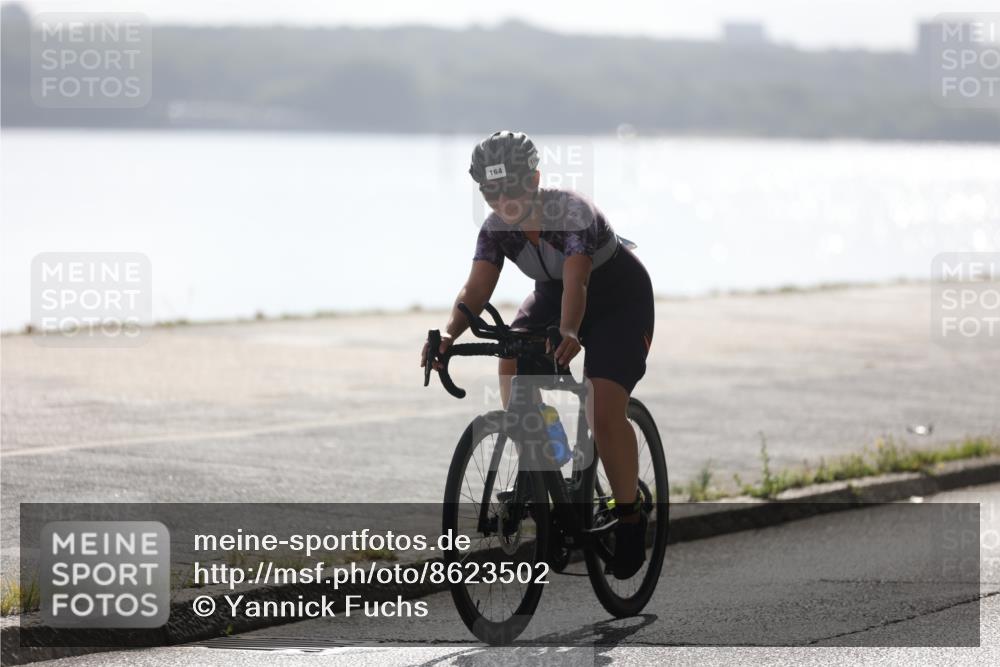 17.08.2025 - KN Förde Triathlon 2025 Yannick Fuchs http://msf.ph/oto/8623502 17.08.2025 09:59:03 Radfahren 164, 171, 225 meine-sportfotos.de
