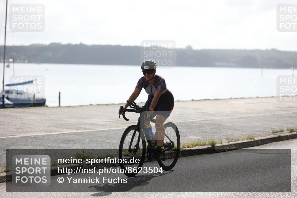 17.08.2025 - KN Förde Triathlon 2025 Yannick Fuchs http://msf.ph/oto/8623504 17.08.2025 09:59:04 Radfahren 164, 171, 225 meine-sportfotos.de