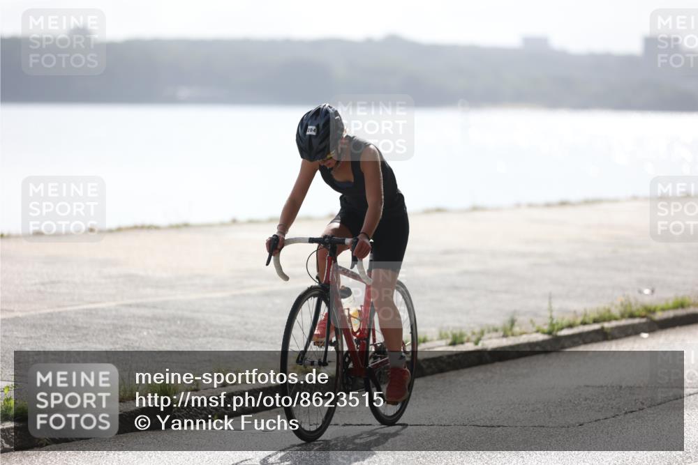 17.08.2025 - KN Förde Triathlon 2025 Yannick Fuchs http://msf.ph/oto/8623515 17.08.2025 09:59:30 Radfahren 140, 144, 204, 246, 139 meine-sportfotos.de